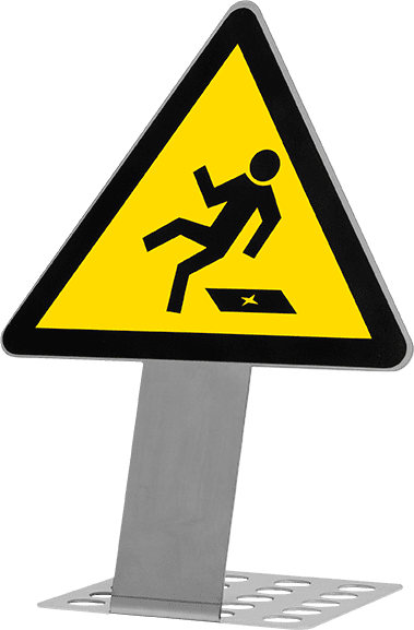 Veiligheidsetiket doorvalgevaar