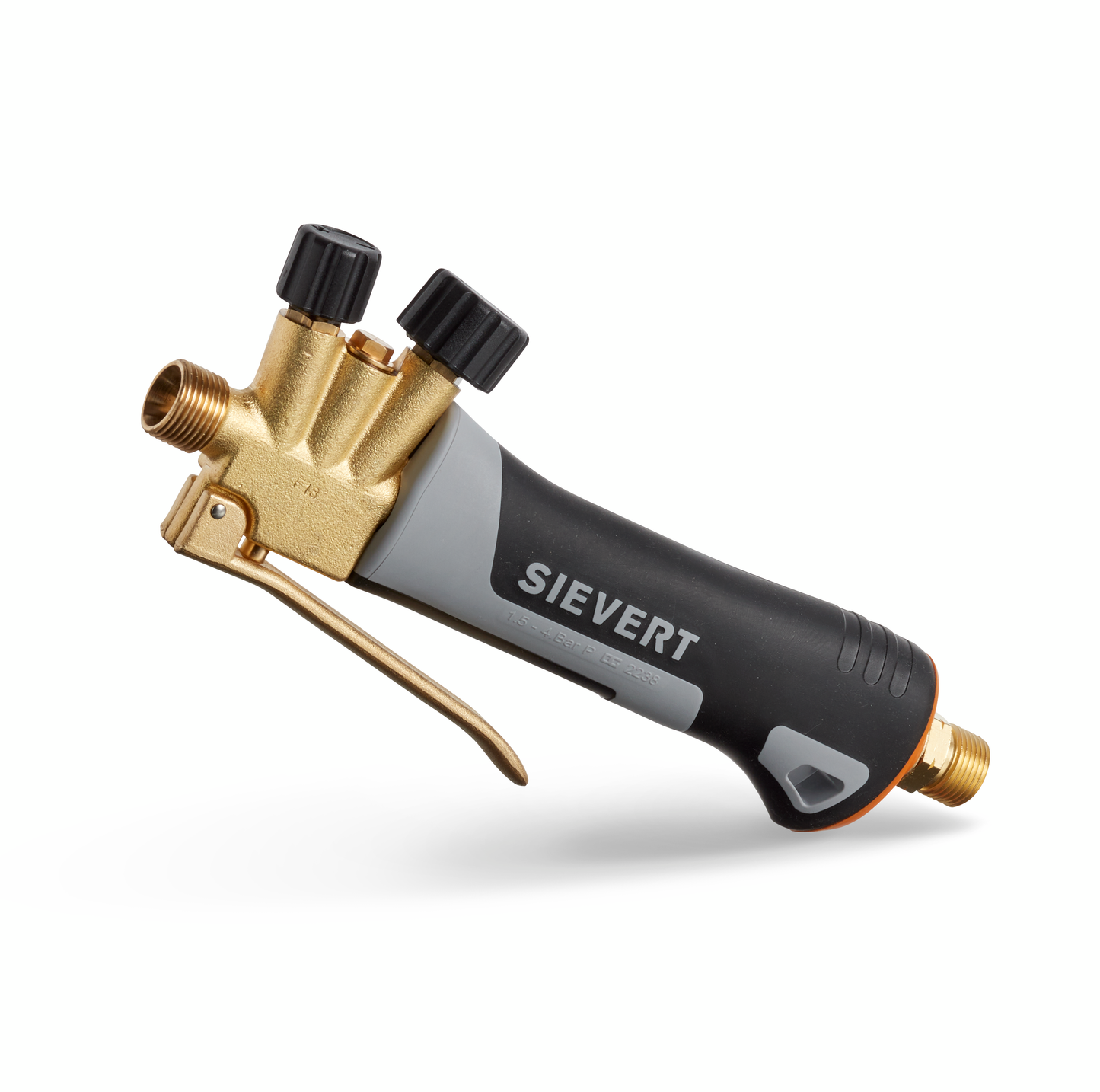 Sievert titanium branderkop met stang