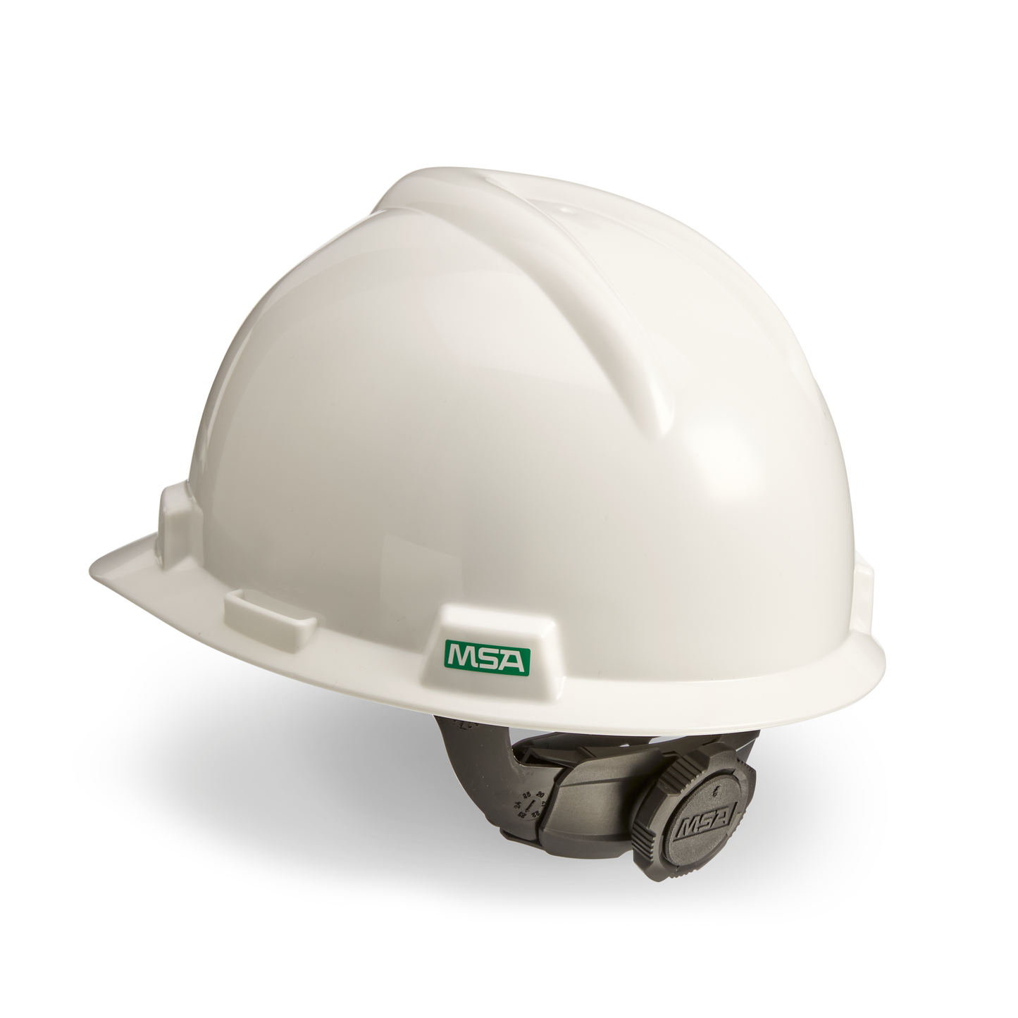 Veiligheidshelm wit ventilerend