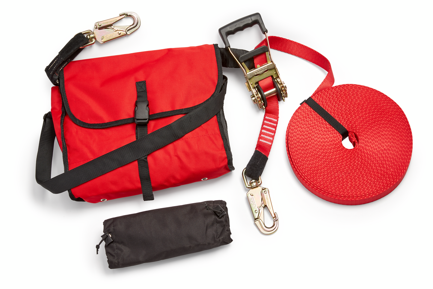 Veiligheidsspanlijn 20m in tas