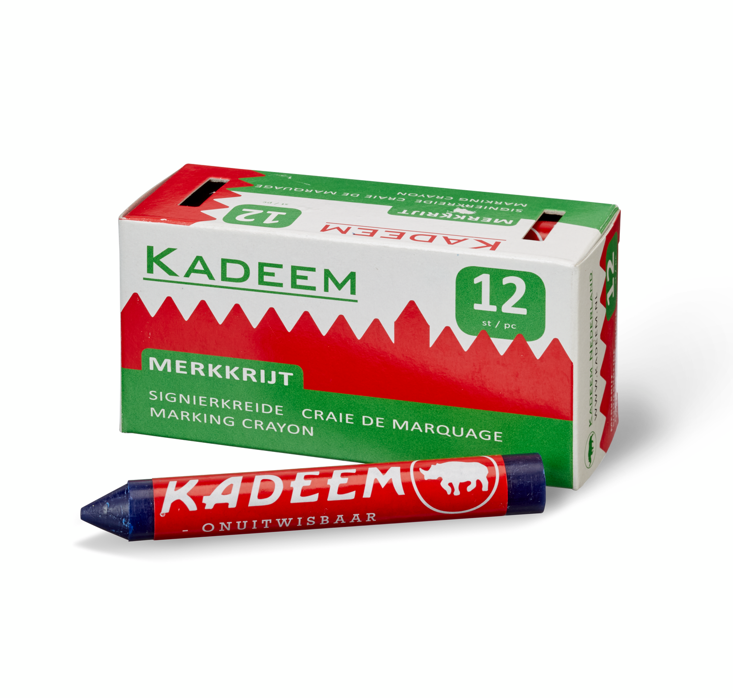 Merkkrijt onuitwisbaar zeskant