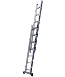 Wienese Base-Line brede opsteekladder 2-delig