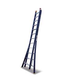 Wienese Supreme brede opsteekladder 2-delig